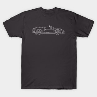 Porsche 911 Carrera GTS coupé T-Shirt